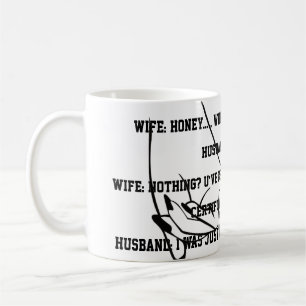 Taza De Café Chiste de marido y mujer