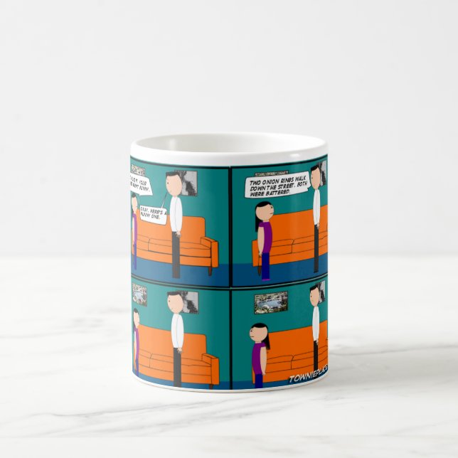 Taza De Café Chiste de papá (Centro)