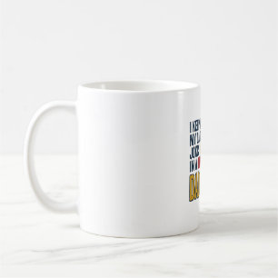 Taza De Café Chiste de Papá Base Retro Divertido Diseño de Vect