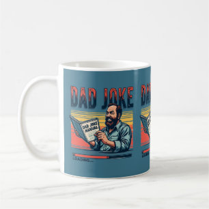 Taza De Café Chiste de Papá Divertido Humor Retro Estética Vint