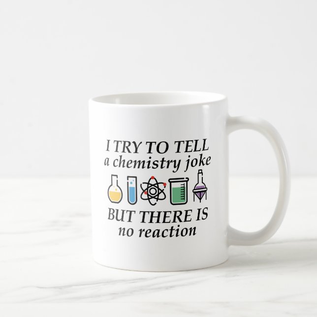 Taza De Café Chiste de química (Derecha)