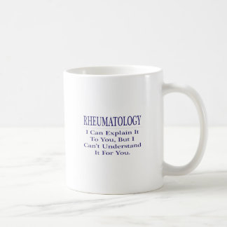 Taza De Café Chiste de reumatología.. Explicar no entender