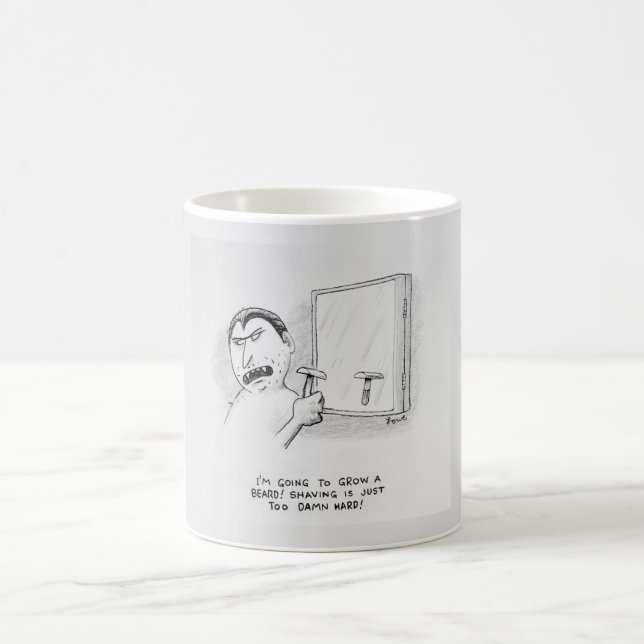Taza De Café Chiste DE SILLY SOBRE EL AZOTE DRACULAR EN UNA BAR (Centro)
