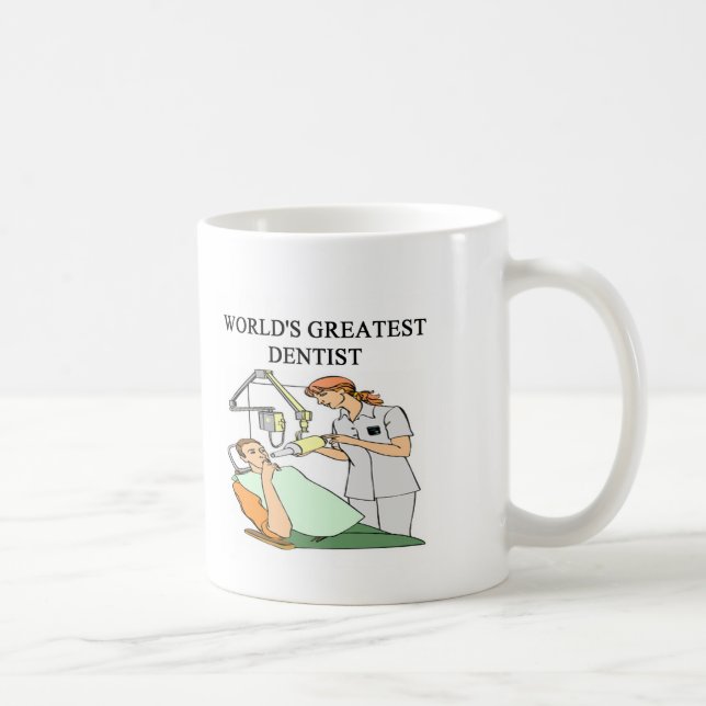 Taza De Café Chiste del DENTISTA (Derecha)