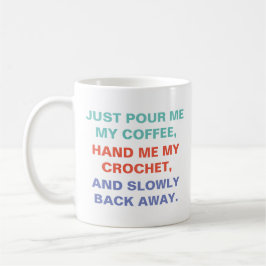 Taza De Café Chiste del ganchillo