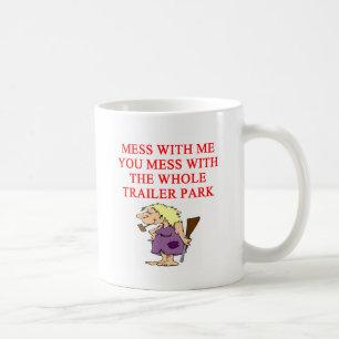 Taza De Café chiste del hillbilly del campesino sureño