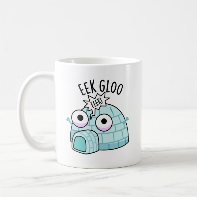 Taza De Café Chiste divertido de iglú Eek-gloo  (Izquierda)