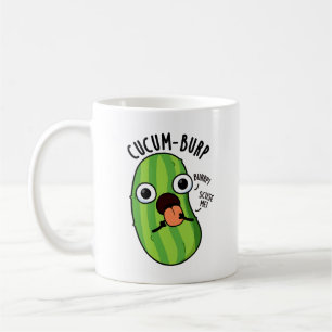 Taza De Café Chiste divertido de pepino Cucum-burp 
