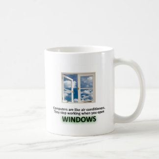 Taza De Café Chiste divertido de Windows - GeekShirts