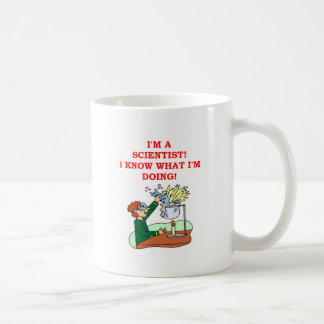 Taza De Café chiste enojado del científico
