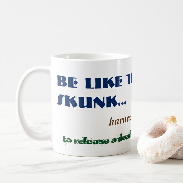 Taza De Café Chiste Fart Dad Mug (Con donut)