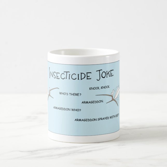 Taza De Café Chiste insecticida (Centro)