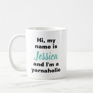 Taza De Café Chiste personalizado del hilado