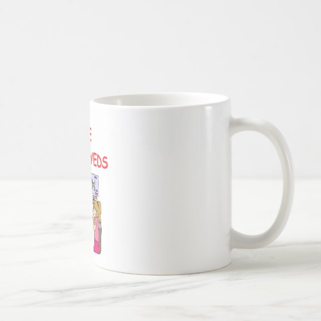 Taza De Café Chiste veterinario (Derecha)