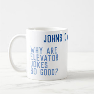 Taza De Café Chistes DAD 101 AZUL del Día del Padre
