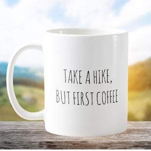 Taza De Café Chistes de bromas divertidas de excursionistas lin