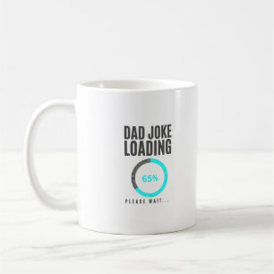 Taza De Café Chistes de Papá Cargando Chistes Divertidos del Dí