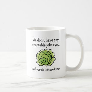 Taza De Café Chistes de Verduras