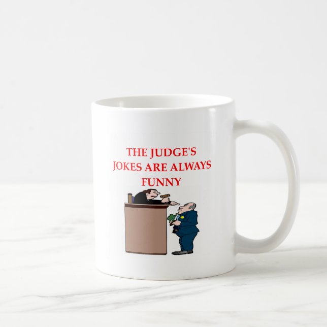 Taza De Café chistes del juez (Derecha)
