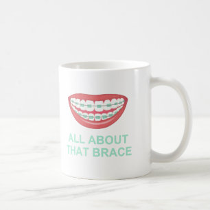 Taza De Café Chistoso sobre la ortodoncia