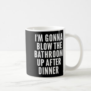 Taza De Café Chistoso Sopla El Baño Humor Adulto Inapropiado