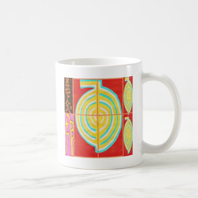 Taza De Café CHO KU REI - Reiki (Derecha)