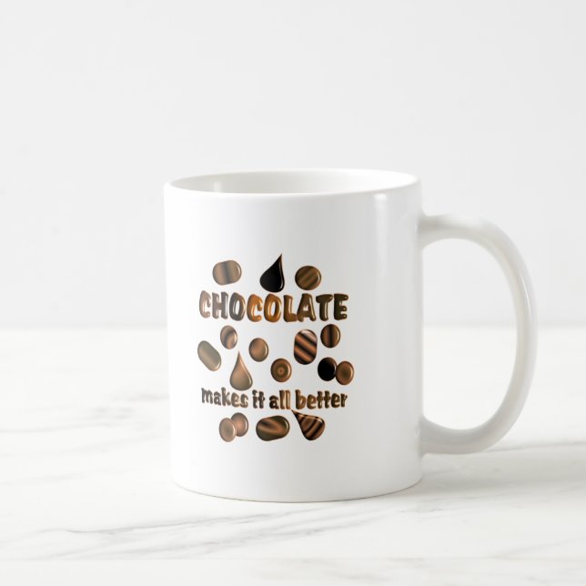 Taza De Café Chocolate (Derecha)