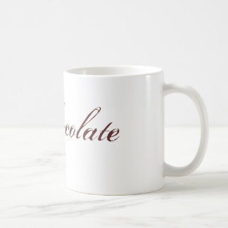 Taza De Café chocolate caliente