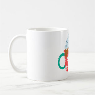 Taza De Café Chocolate caliente con pan de jengibre