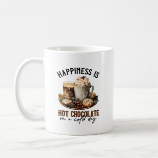 Taza De Café Chocolate caliente de temporada de invierno
