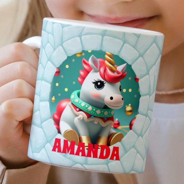 Taza De Café Chocolate caliente para Personalizados de unicorni (Subido por el creador)