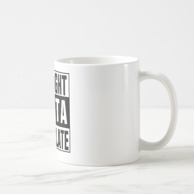 Taza De Café Chocolate directo fuera (Derecha)