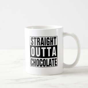 Taza De Café Chocolate directo fuera