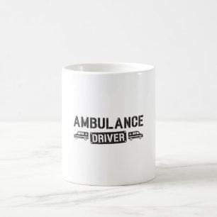 Taza De Café Chofer de ambulancia Regalo gracioso paramédico de