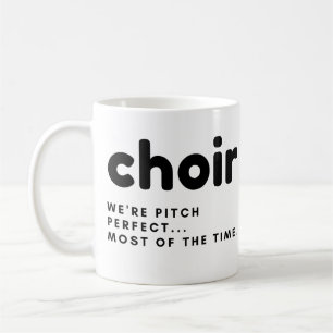 Taza De Café Choir Funny Gift Mug - disfrazado