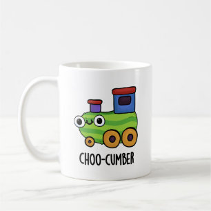 Taza De Café Choo-cumber Funny Cucumber Pun