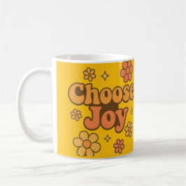 Taza De Café Choose Joy Minimalist Art - Positive Mindset Print