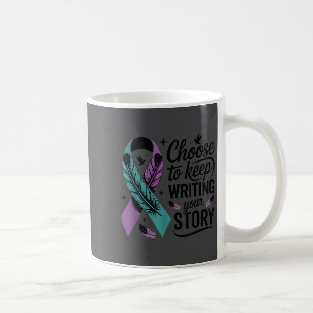 Taza De Café Choose To Keep Writing Your Story Insrational Quot (Derecha)