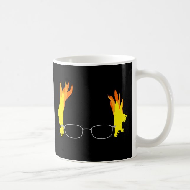 Taza De Café Chorreadoras ardientes divertidas de Bernie del (Derecha)
