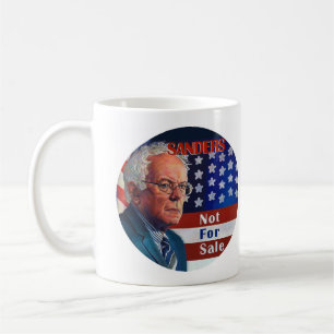 Taza De Café Chorreadoras de Bernie para el presidente