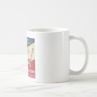 Taza De Café Chorreadoras de Bernie para el presidente