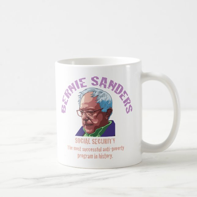 Taza De Café Chorreadoras SSI de Bernie (Derecha)