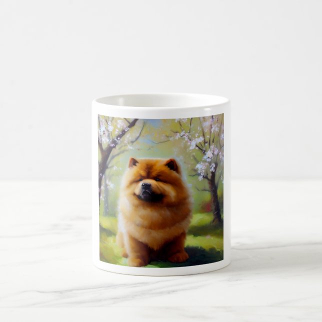 Taza De Café Chow Chow Dog (Centro)