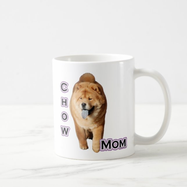 Taza De Café Chow Chow Mom 4 (Derecha)