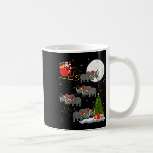 Taza De Café Chr Santa Trineo Volador Divertido Mágico de Mujer