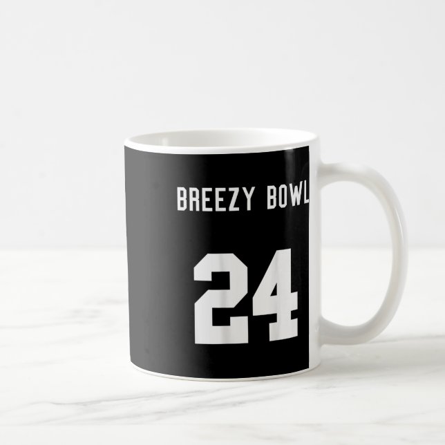 Taza De Café Chris Breezy 24 On Back  (Derecha)