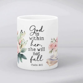Taza De Café Christian Bible Verse Psalms Coffee Mug