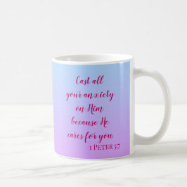 Taza De Café Christian Cast all You Anxity