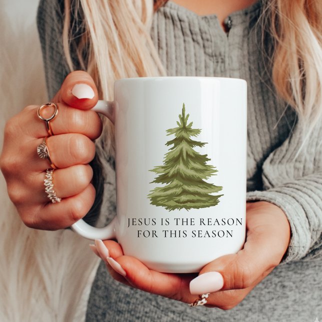 Taza De Café Christian Christmas Mug for Mom, Dad, or Friends (merry christmas mug, christian holiday mug, faith holiday mug, christmas gift for her, christmas mug)