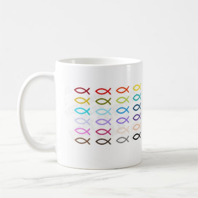 Taza De Café Christian Fish (Izquierda)